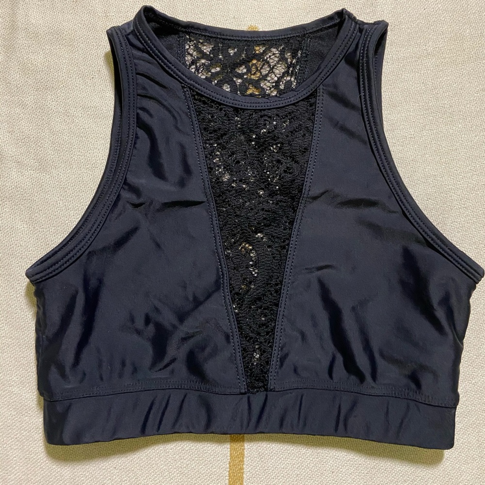 Onzie Black Lace Sports Bra
